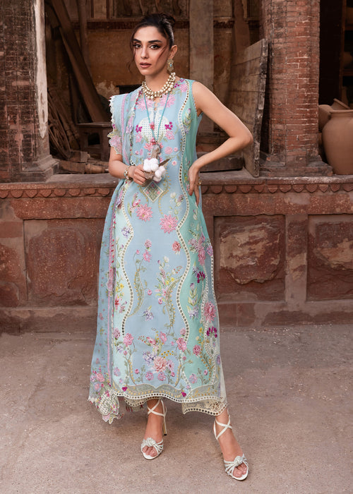 Saira Shakira | Breeze Luxury Lawn | FAYE-7-B - House Of Hania