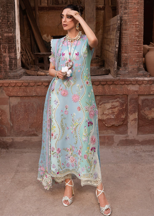 Saira Shakira | Breeze Luxury Lawn | FAYE-7-B - House Of Hania