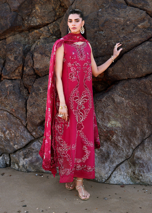 Saira Shakira | Breeze Luxury Lawn | OPHELIA-4-A - House Of Hania