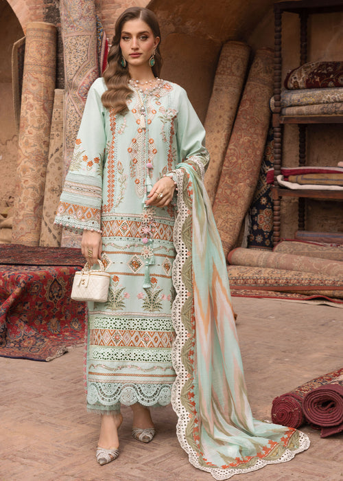 Saira Shakira | Breeze Luxury Lawn | RUNA-8-A - House Of Hania