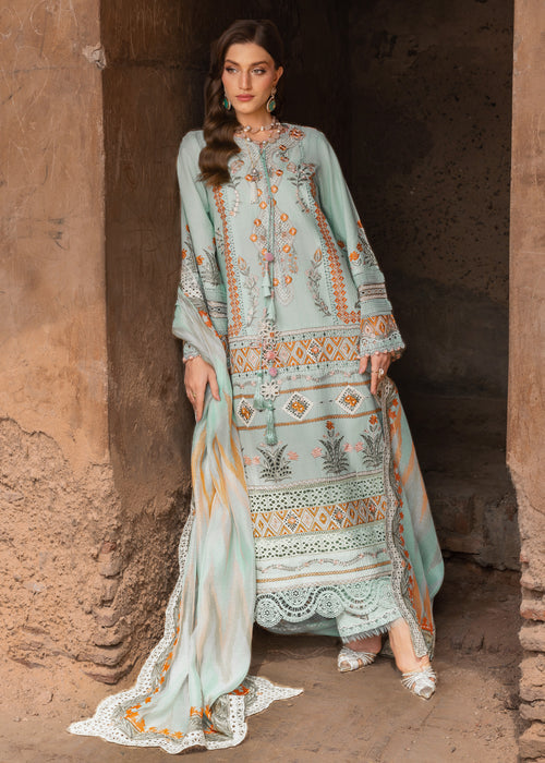 Saira Shakira | Breeze Luxury Lawn | RUNA-8-A - House Of Hania