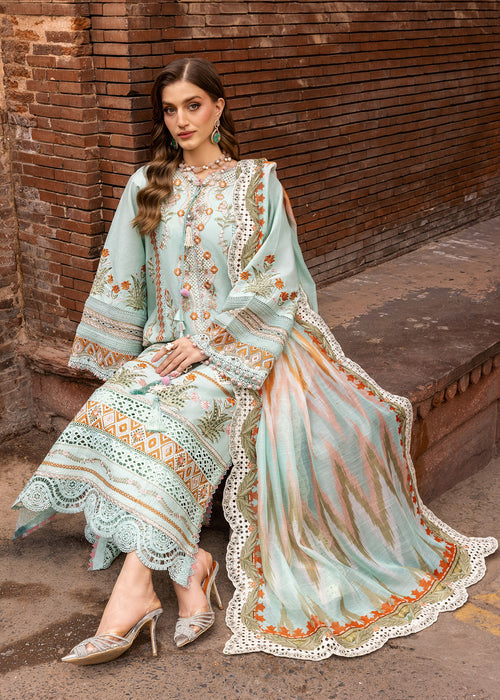 Saira Shakira | Breeze Luxury Lawn | RUNA-8-A - House Of Hania