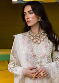 Saira Shakira | Luxury Lawn 25 | DAHLIA-A - House Of Hania