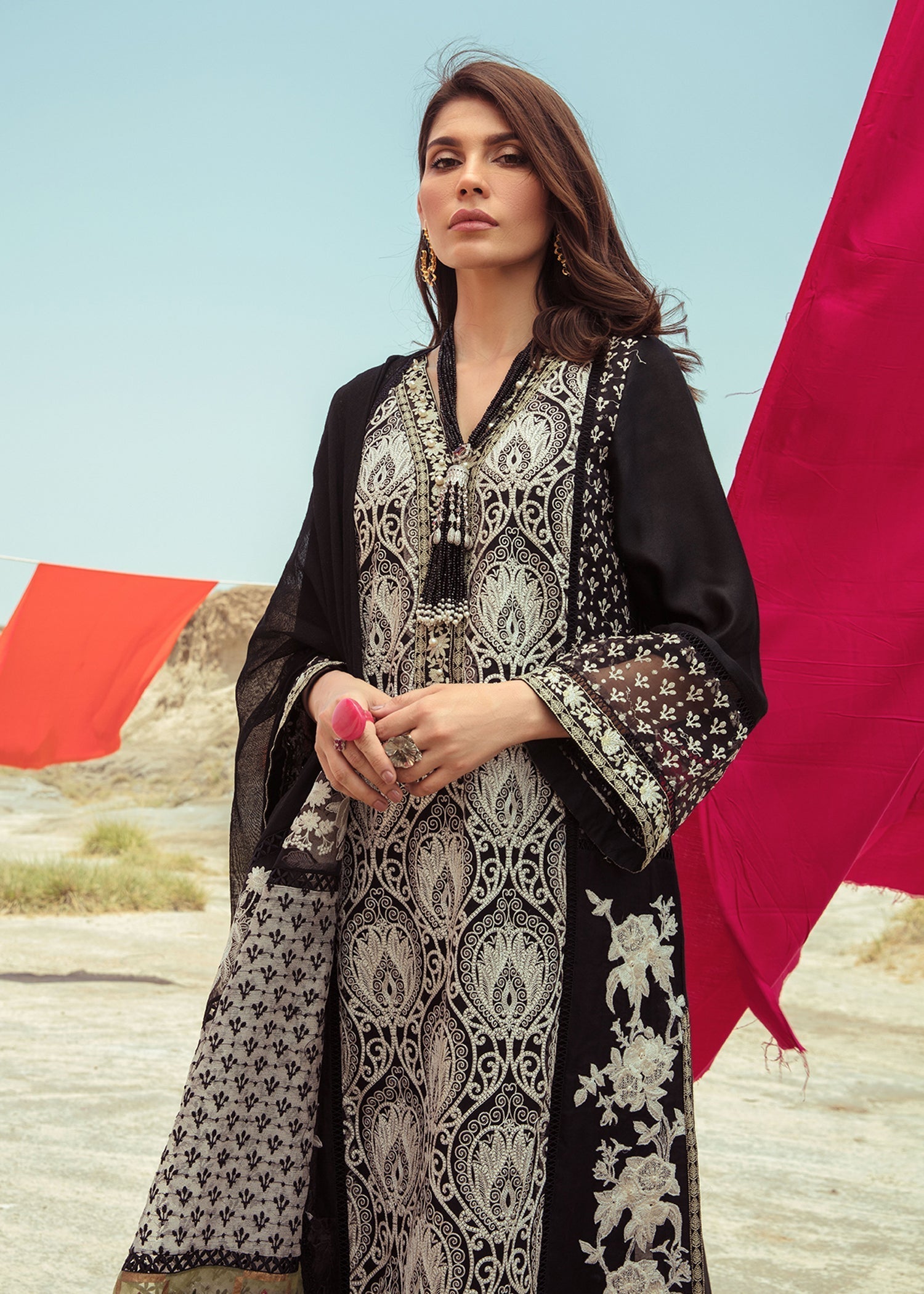 Saira Shakira | Luxury Pret | Black Beauty - House Of Hania