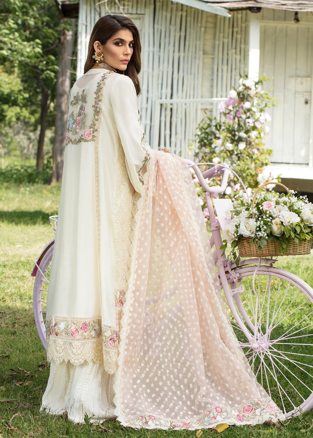 Saira Shakira | Luxury Pret | Blooming Jasmine - House Of Hania
