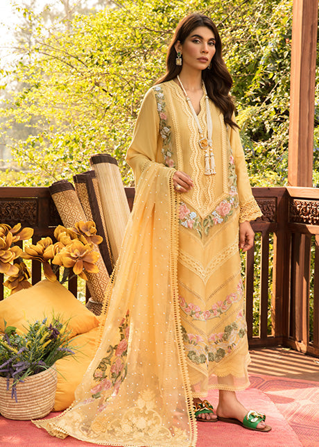 Saira Shakira | Luxury Pret | Daffodil - House Of Hania