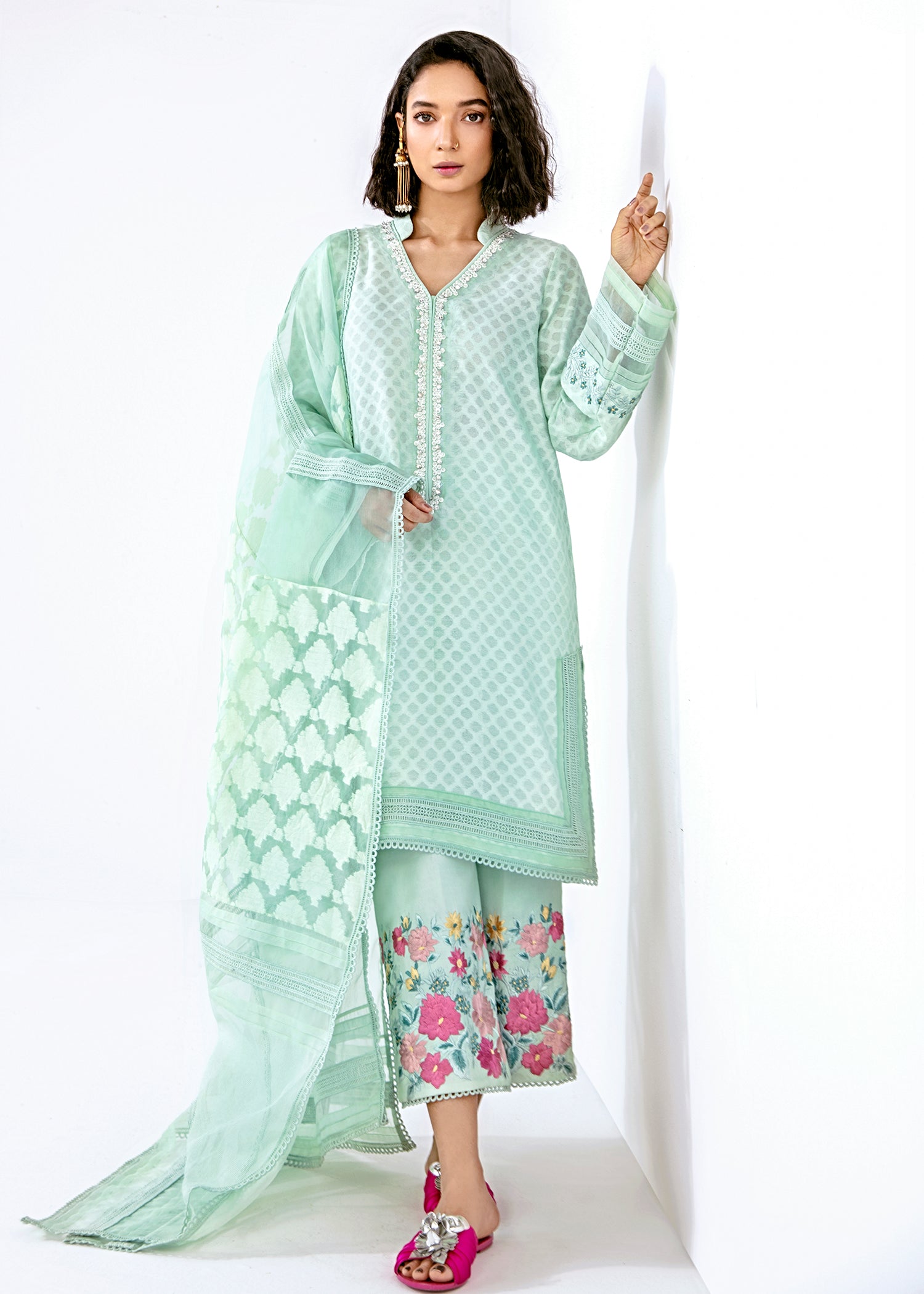 Saira Shakira | Luxury Pret | Garnet - House Of Hania