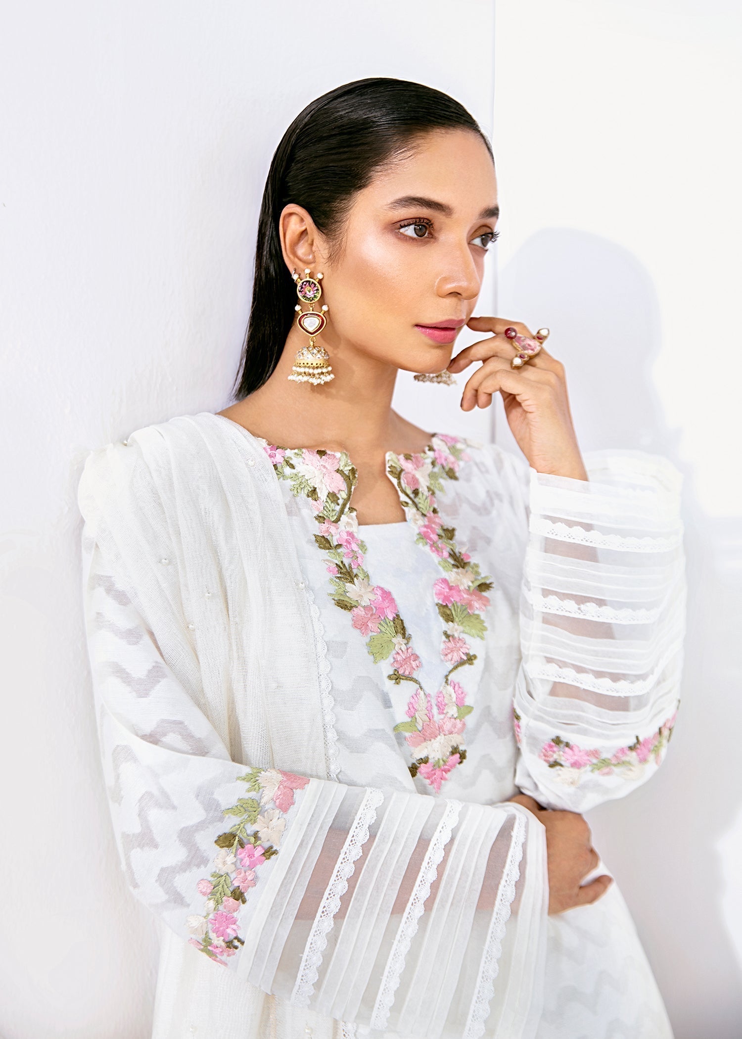 Saira Shakira | Luxury Pret | Snowdrop - House Of Hania