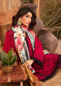 Saira Shakira | Raya Winter Stitched 23 | Crimson - House Of Hania