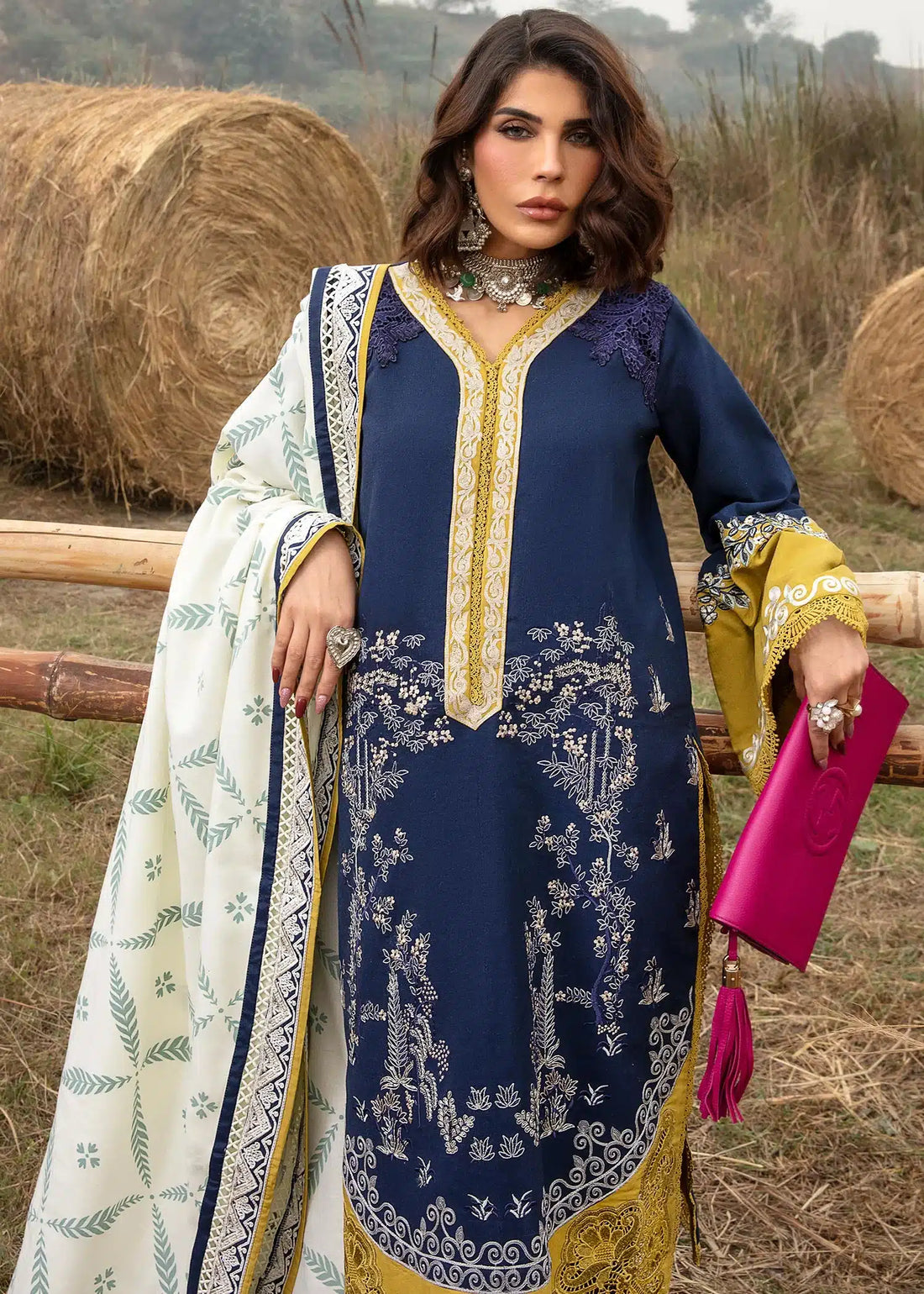Saira Shakira | Raya Winter Stitched 23 | Neal - House Of Hania