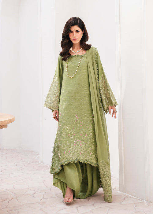 Saira Shakira | Saira Shakira Eid Pret | Verdant Veil - House Of Hania