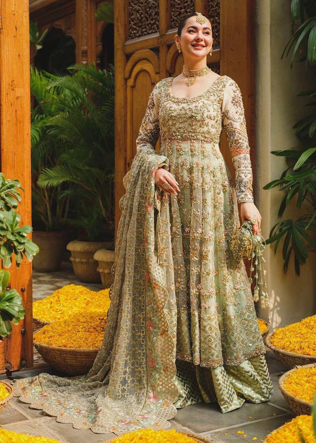 Saira Shakira - Taupe - House Of Hania