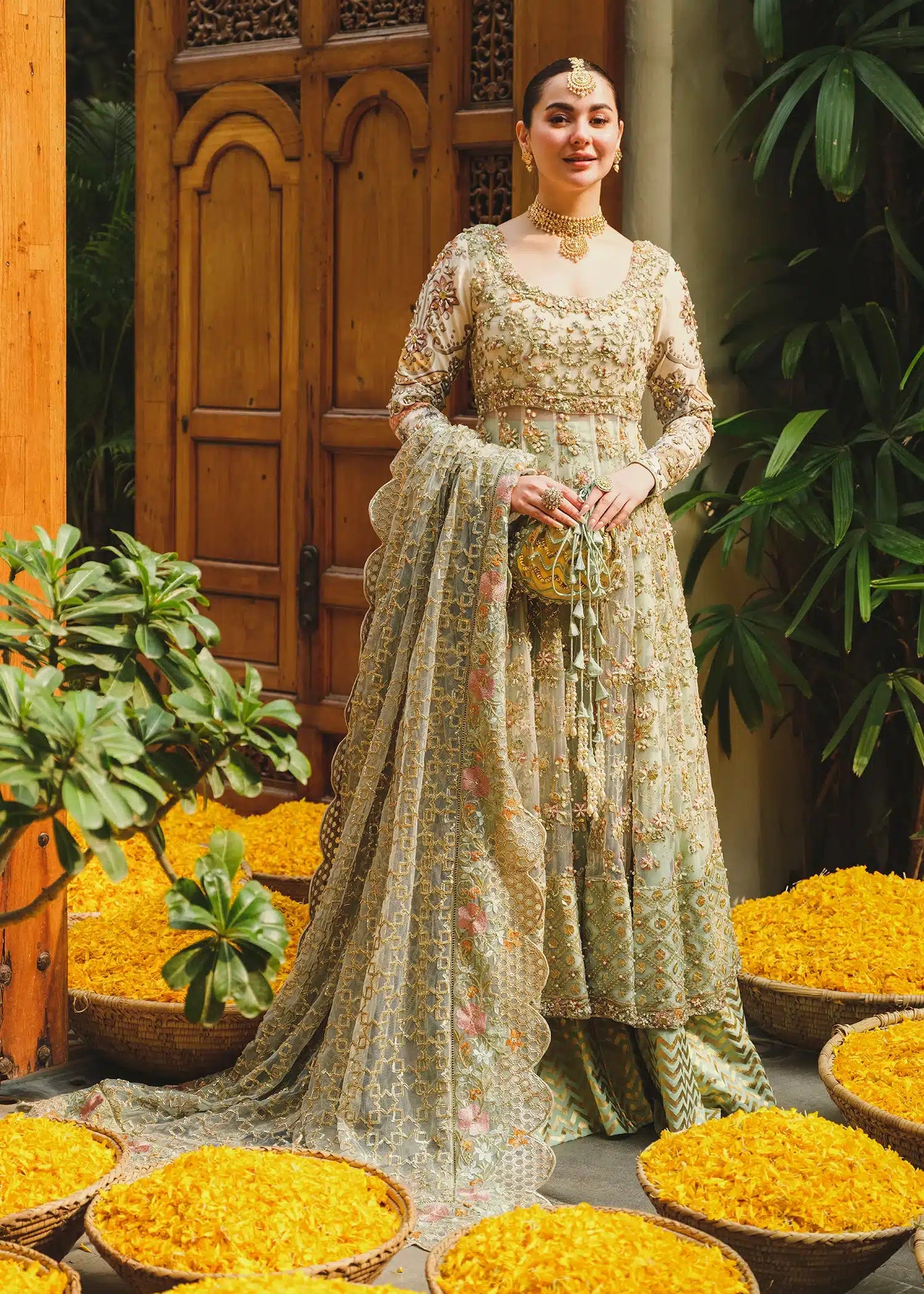 Saira Shakira | Wedding Collection 24 | Taupe - House Of Hania