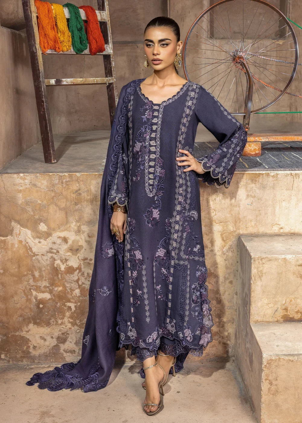 Saira Shakira | Winter 25 | LILA 1-B - House Of Hania