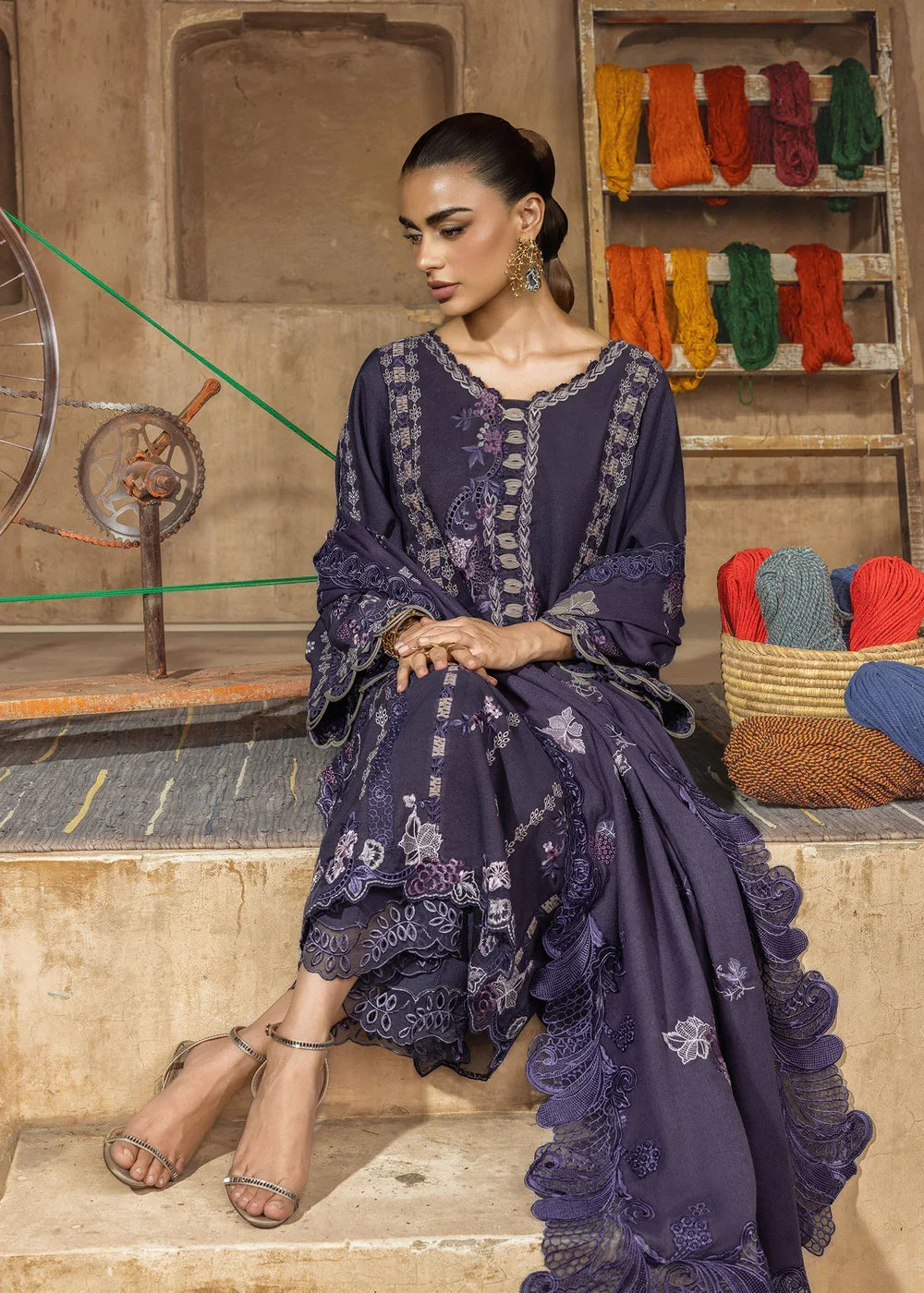 Saira Shakira | Winter 25 | LILA 1-B - House Of Hania