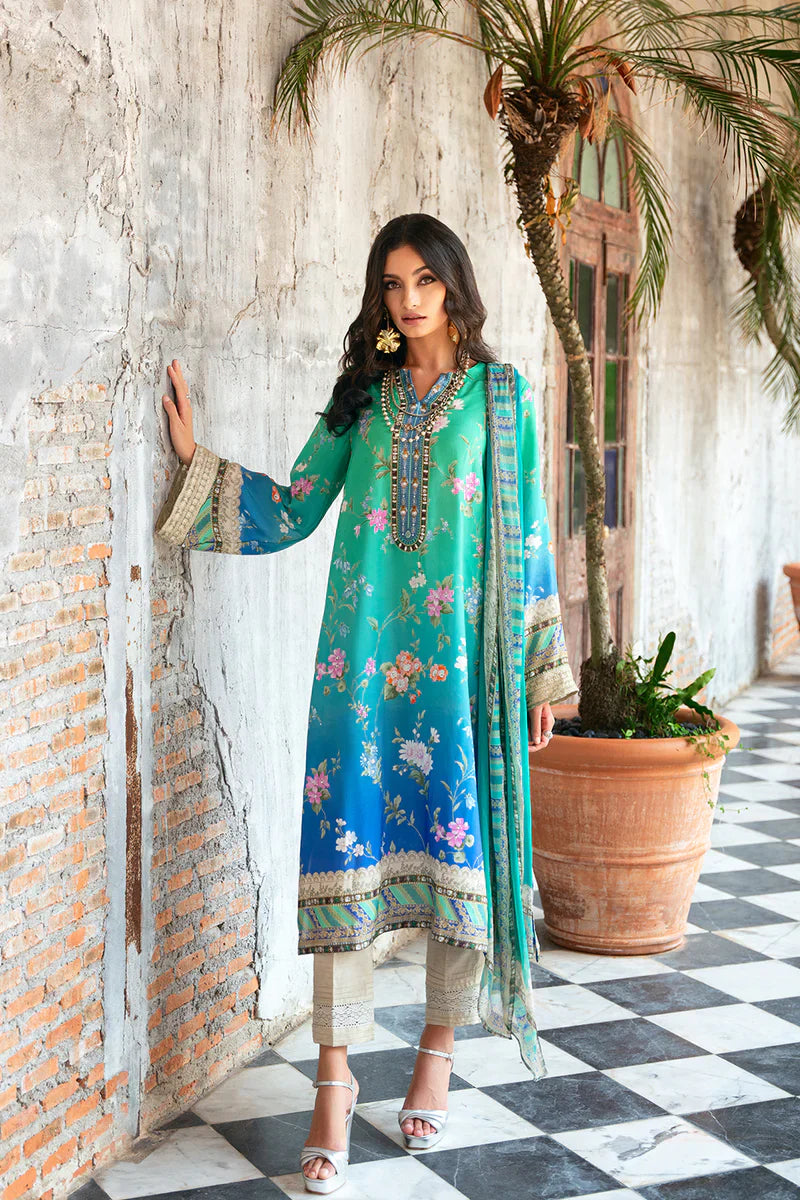 Saira rizwan | Luxe Silk Pret | AMIRA - SRSP24-01 - House Of Hania