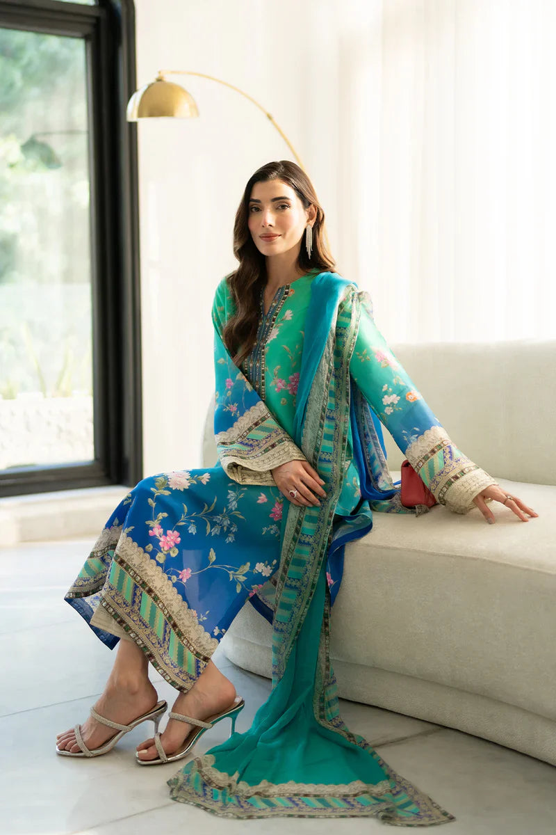 Saira rizwan | Luxe Silk Pret | AMIRA - SRSP24-01 - House Of Hania