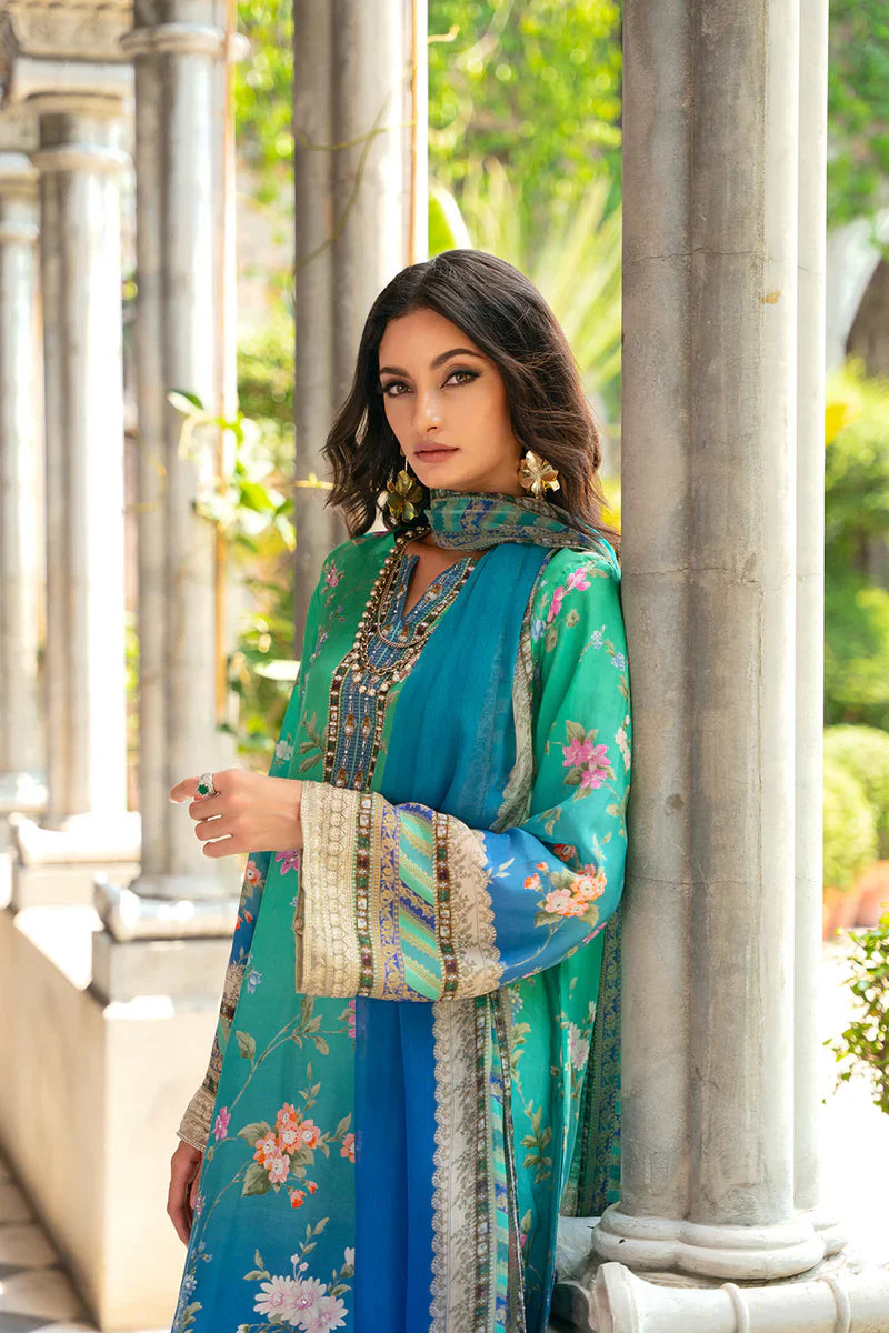 Saira rizwan | Luxe Silk Pret | AMIRA - SRSP24-01 - House Of Hania