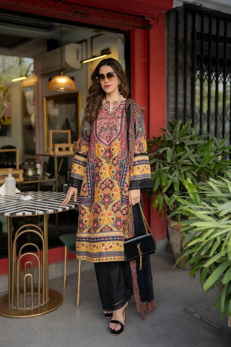 Saira rizwan | Luxe Silk Pret | CECE - SRSP24-02 - House Of Hania