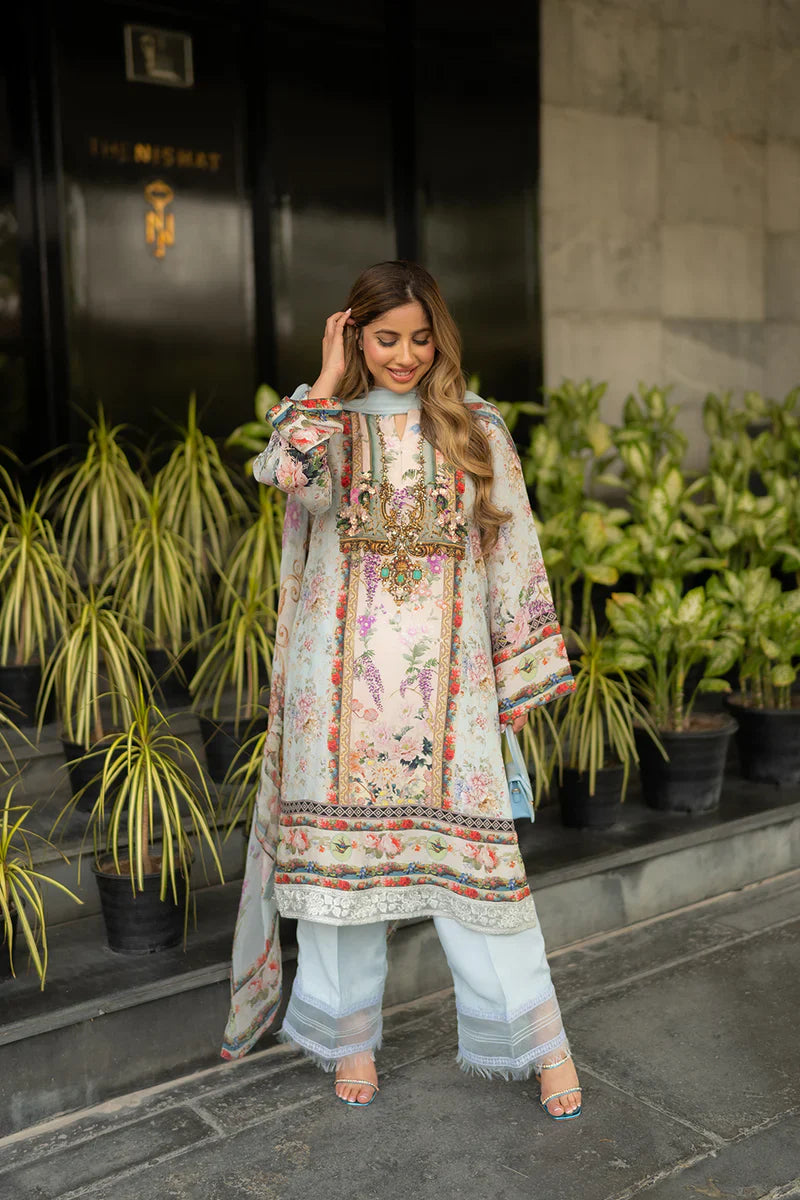 Saira rizwan | Luxe Silk Pret | CHARLENE - SRSP24-03 - House Of Hania