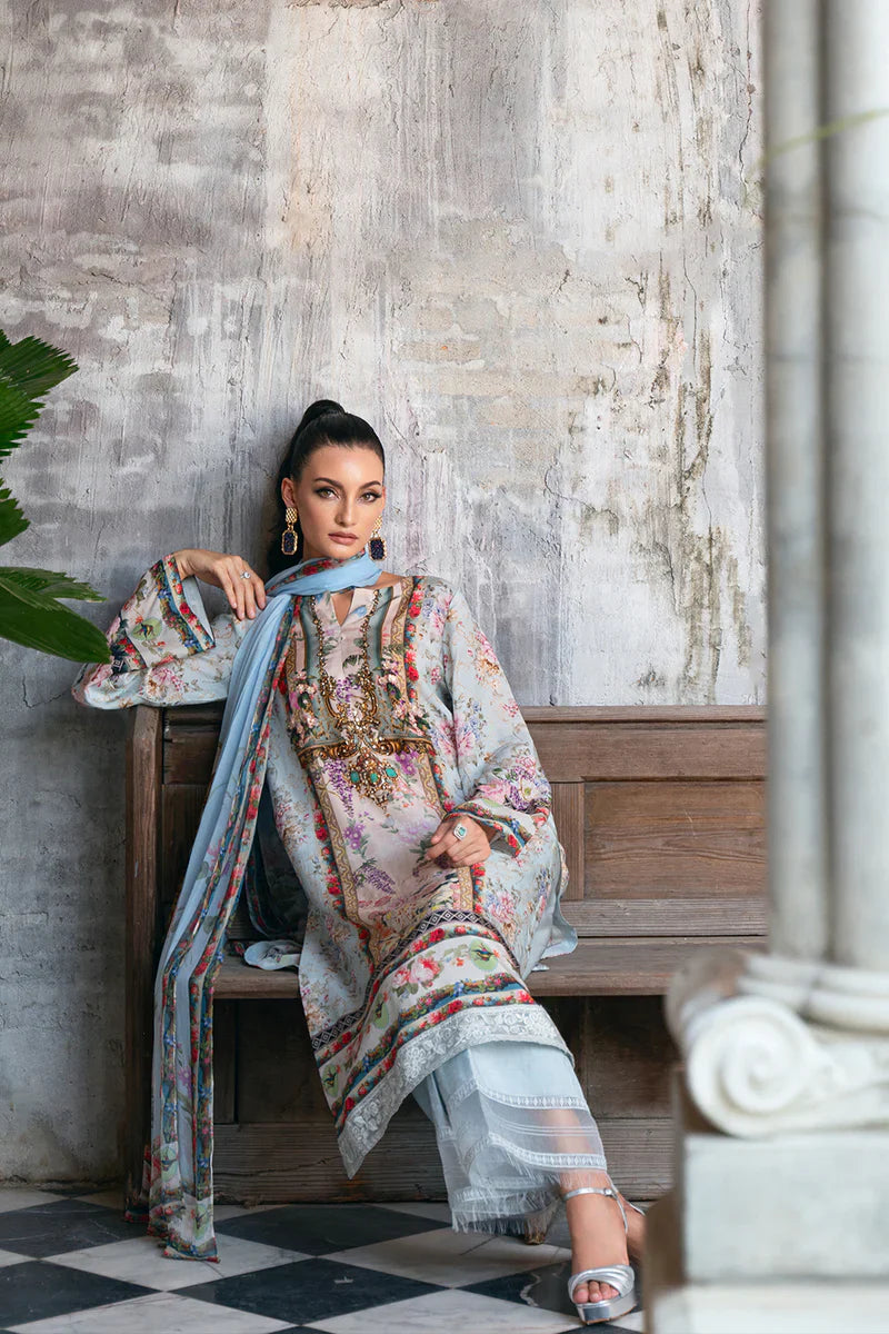 Saira rizwan | Luxe Silk Pret | CHARLENE - SRSP24-03 - House Of Hania