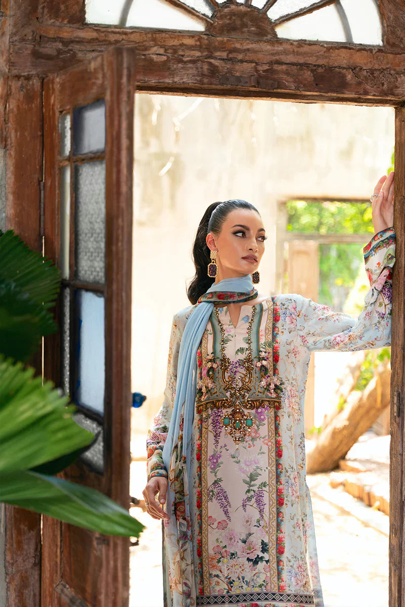 Saira rizwan | Luxe Silk Pret | CHARLENE - SRSP24-03 - House Of Hania