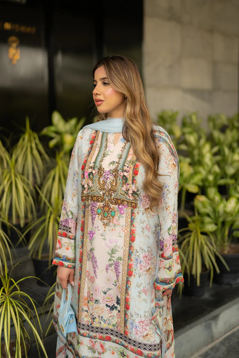 Saira rizwan | Luxe Silk Pret | CHARLENE - SRSP24-03 - House Of Hania