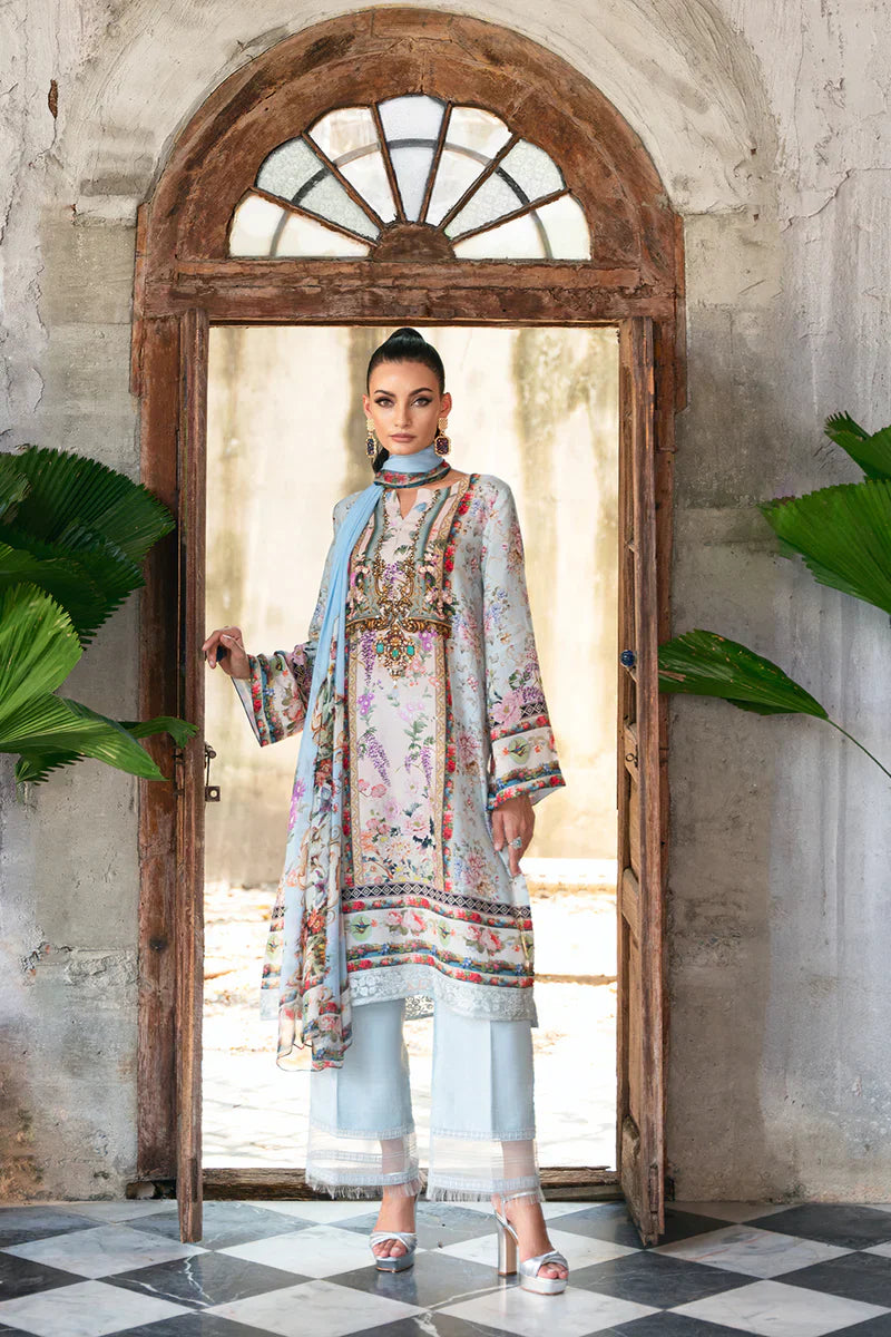 Saira rizwan | Luxe Silk Pret | CHARLENE - SRSP24-03 - House Of Hania