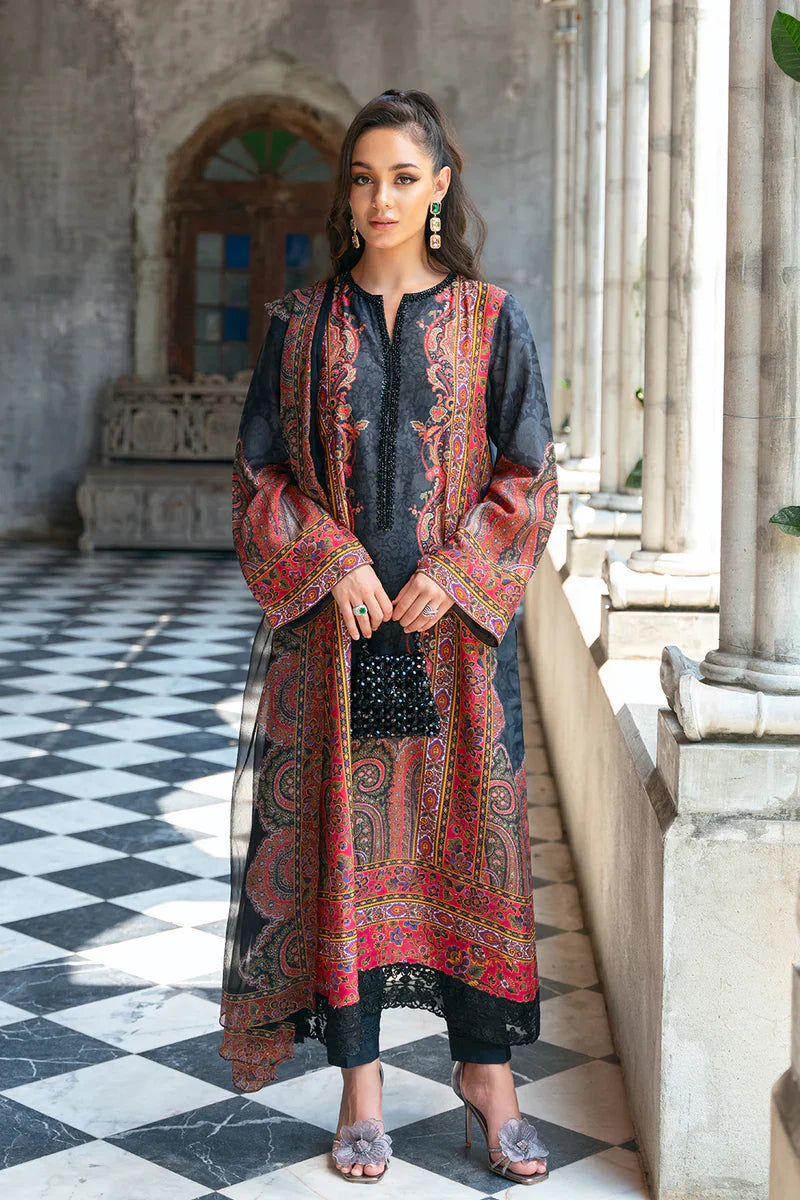 Saira rizwan | Luxe Silk Pret | EDEN - SRSP24-04 - House Of Hania