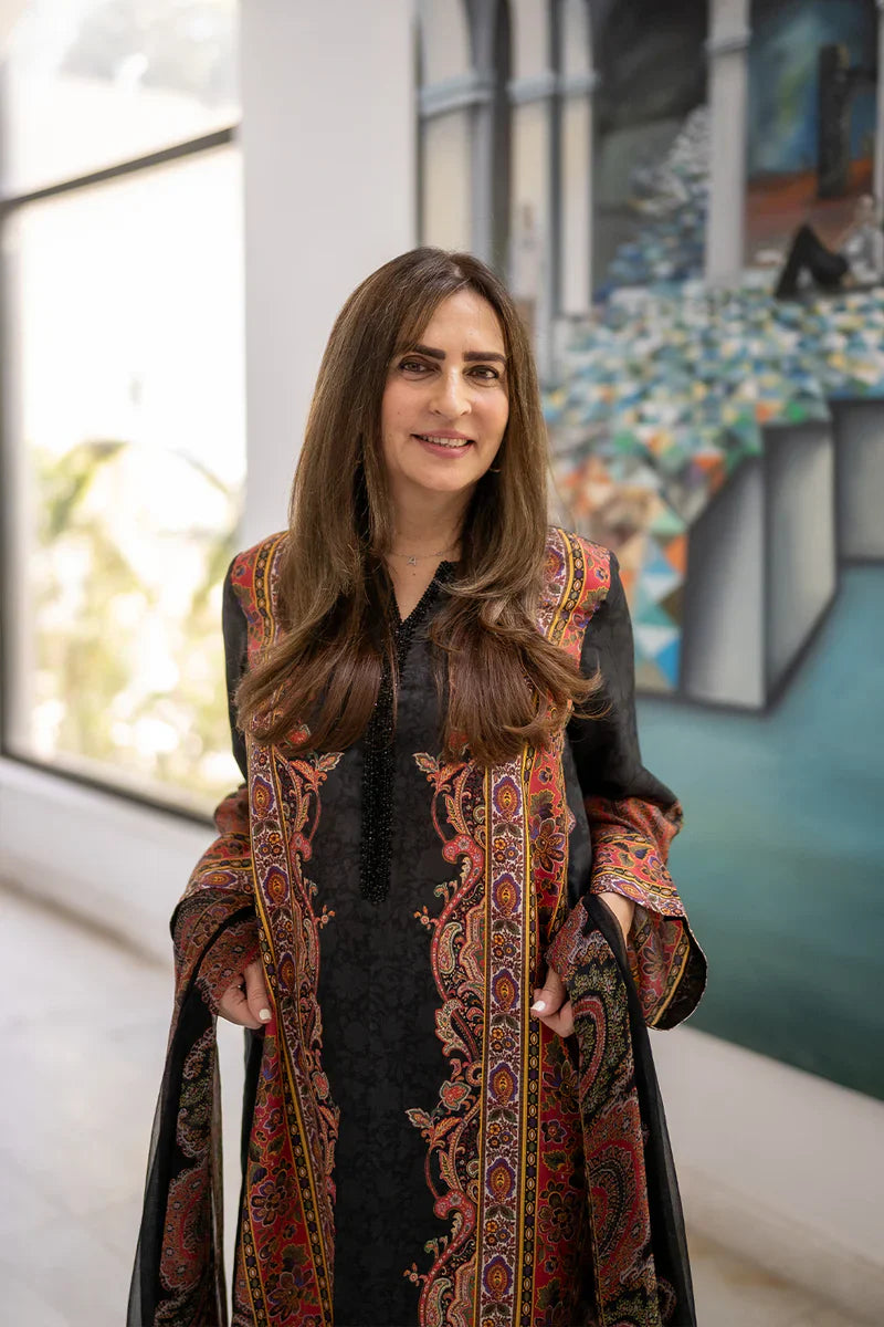 Saira rizwan | Luxe Silk Pret | EDEN - SRSP24-04 - House Of Hania
