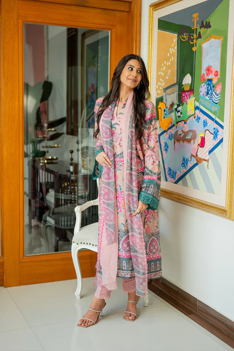Saira rizwan | Luxe Silk Pret | KATE - SRSP24-05 - House Of Hania
