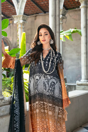 Saira rizwan | Luxe Silk Pret | LYRA - SRSP24-06 - House Of Hania