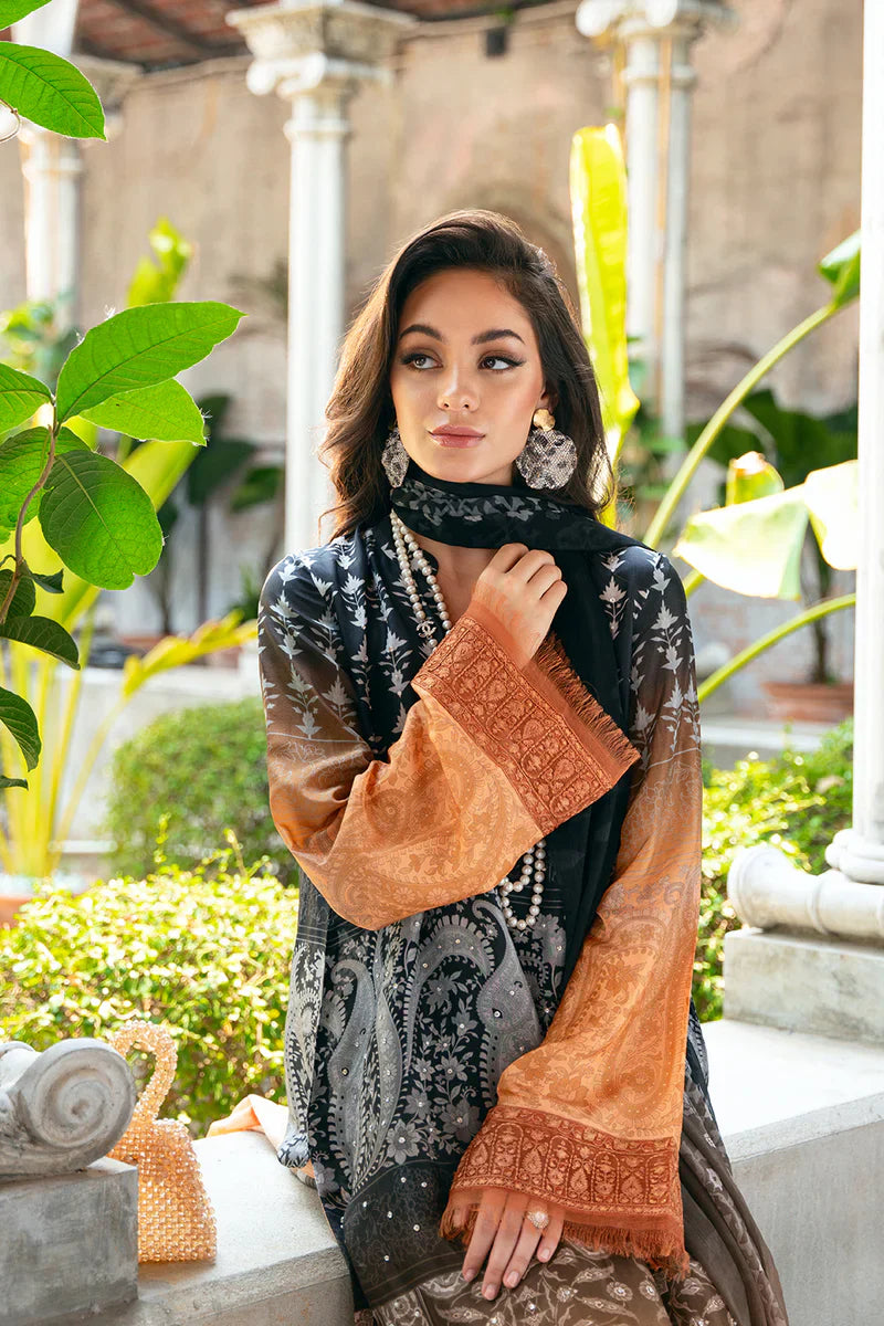 Saira rizwan | Luxe Silk Pret | LYRA - SRSP24-06 - House Of Hania