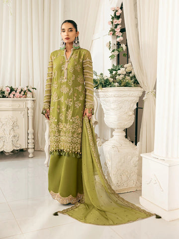 Salitex | Signature Festive Chiffon | SUNS7CH030UT - House Of Hania