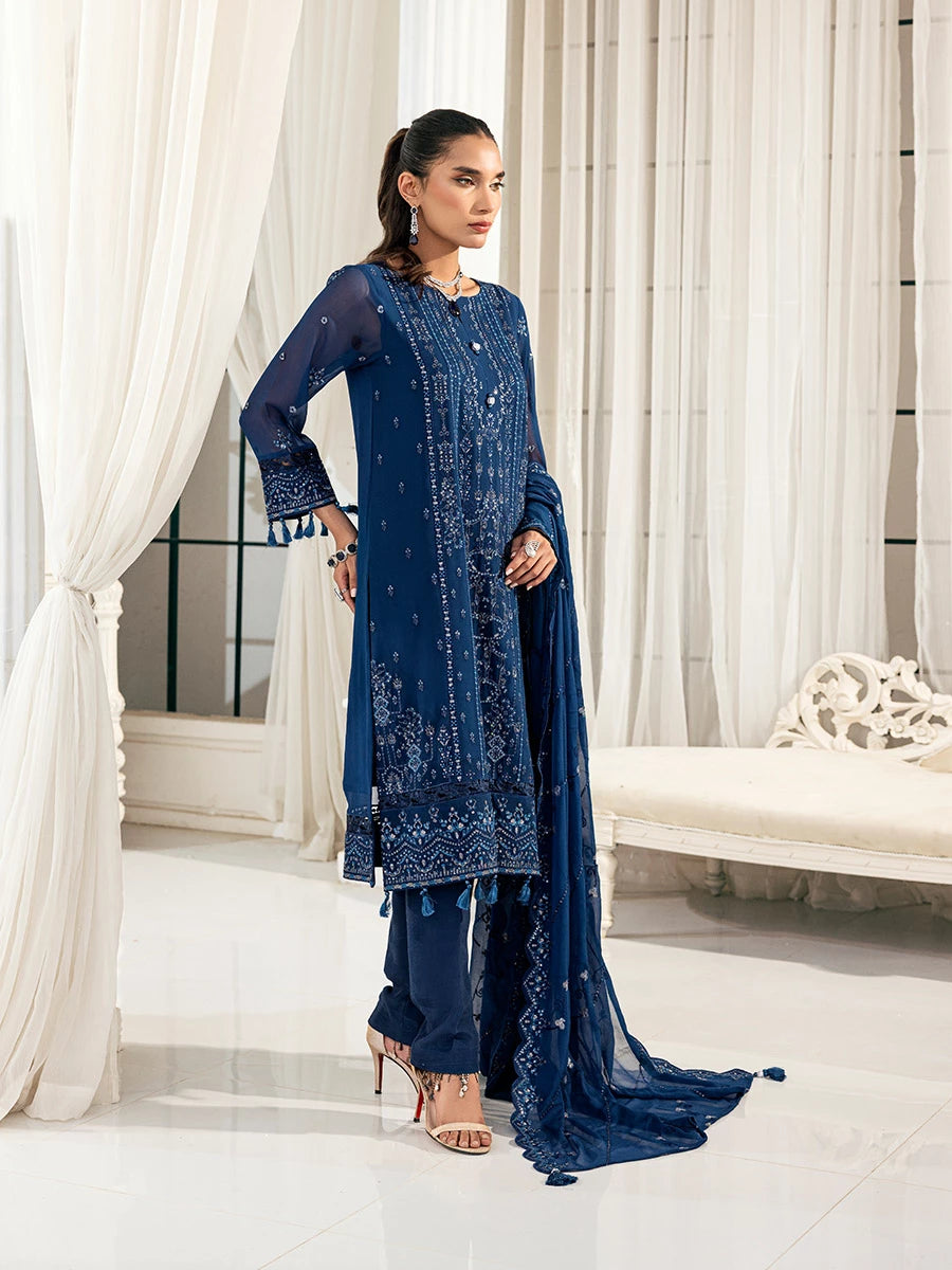 Salitex | Signature Festive Chiffon | SUNS7CH035UT - House Of Hania