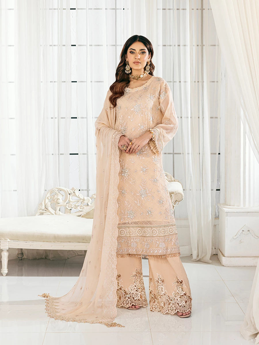 Salitex | Signature Festive Chiffon | SUNS7CH039UT - House Of Hania