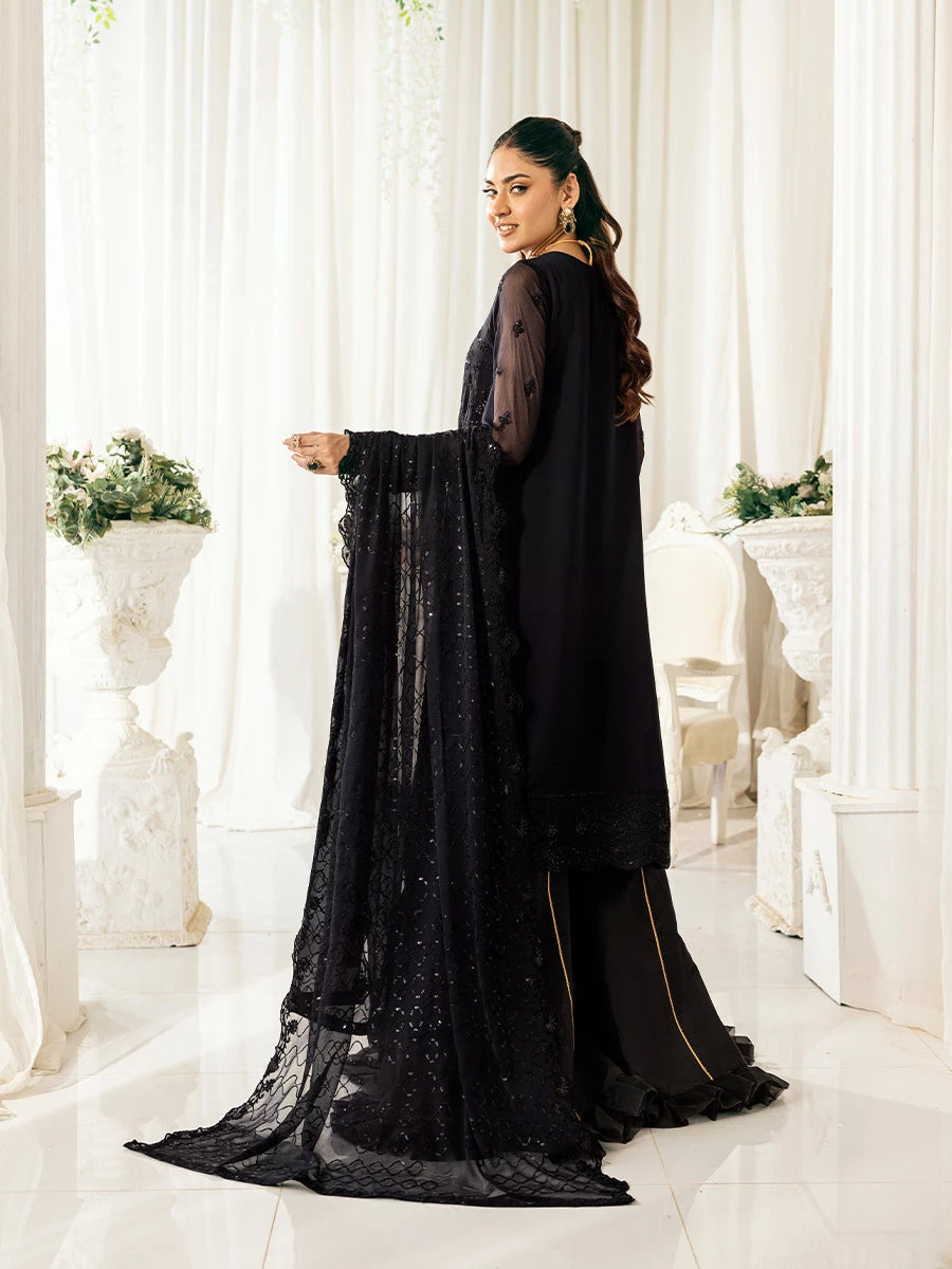 Salitex | Signature Festive Chiffon | SUNS7CH048UT - House Of Hania