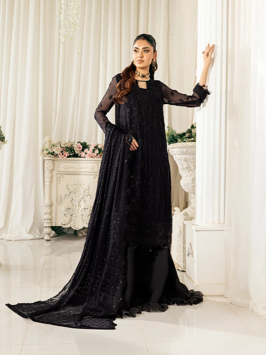 Salitex | Signature Festive Chiffon | SUNS7CH048UT - House Of Hania