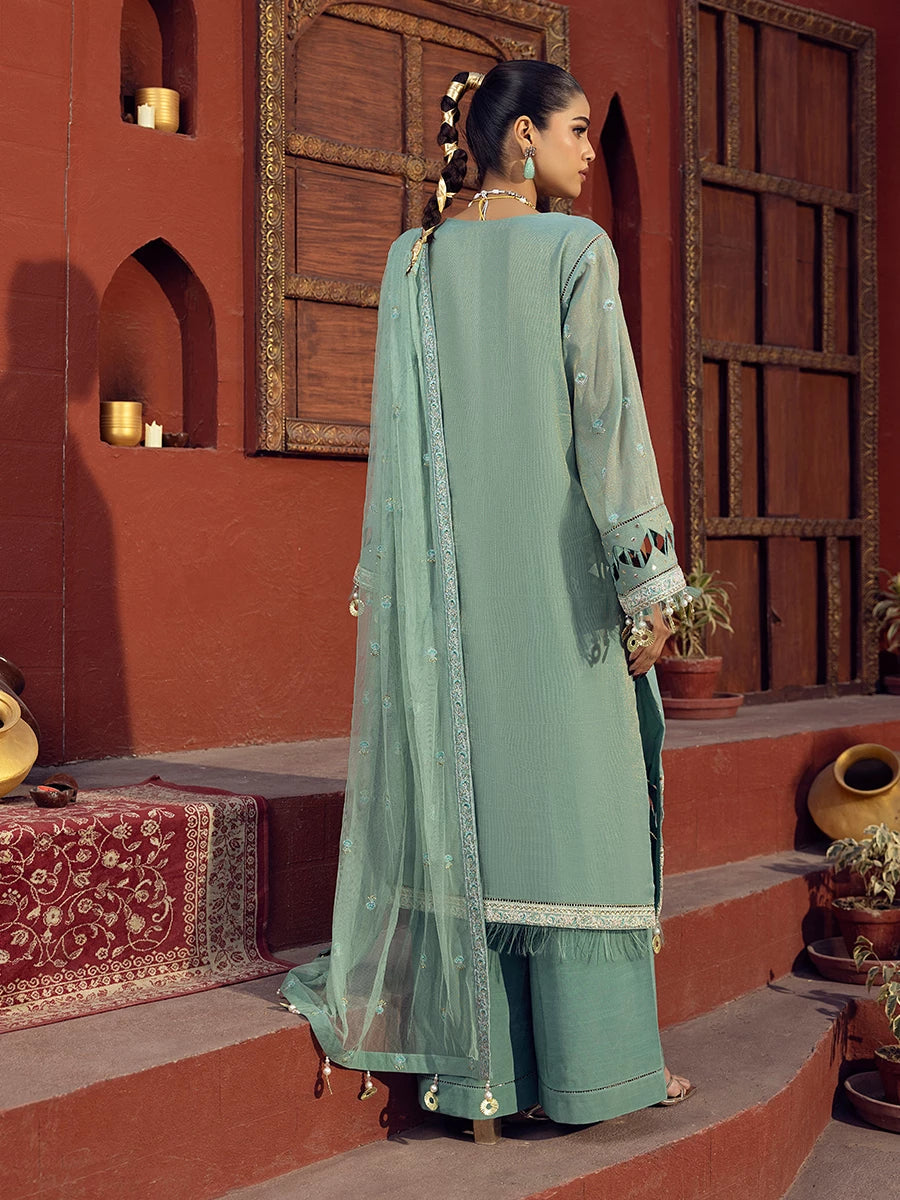 Salitex | Signature Festive Chiffon | SUNW6JI013UT - House Of Hania