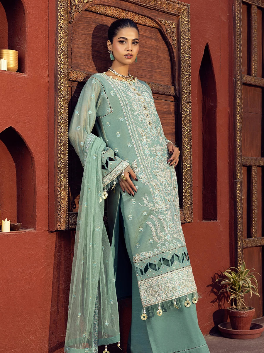 Salitex | Signature Festive Chiffon | SUNW6JI013UT - House Of Hania