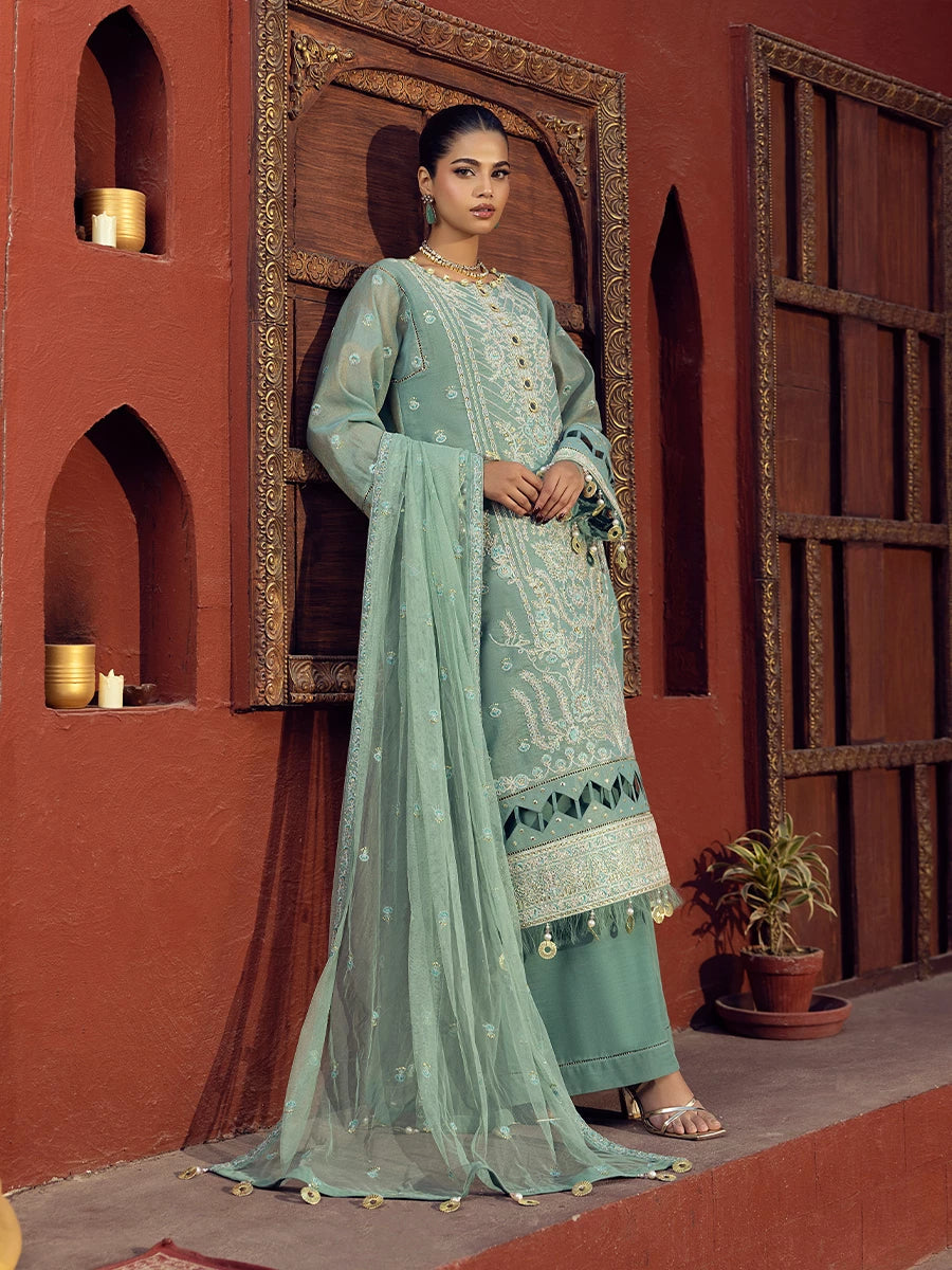 Salitex | Signature Festive Chiffon | SUNW6JI013UT - House Of Hania