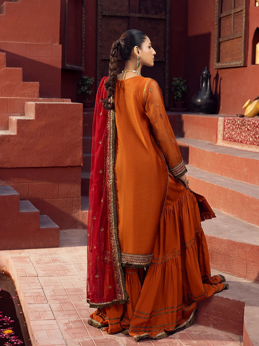 Salitex | Signature Festive Chiffon | SUNW6JI019UT - House Of Hania