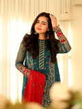 Salitex | Signature Festive Chiffon | SUNW6JI021UT - House Of Hania