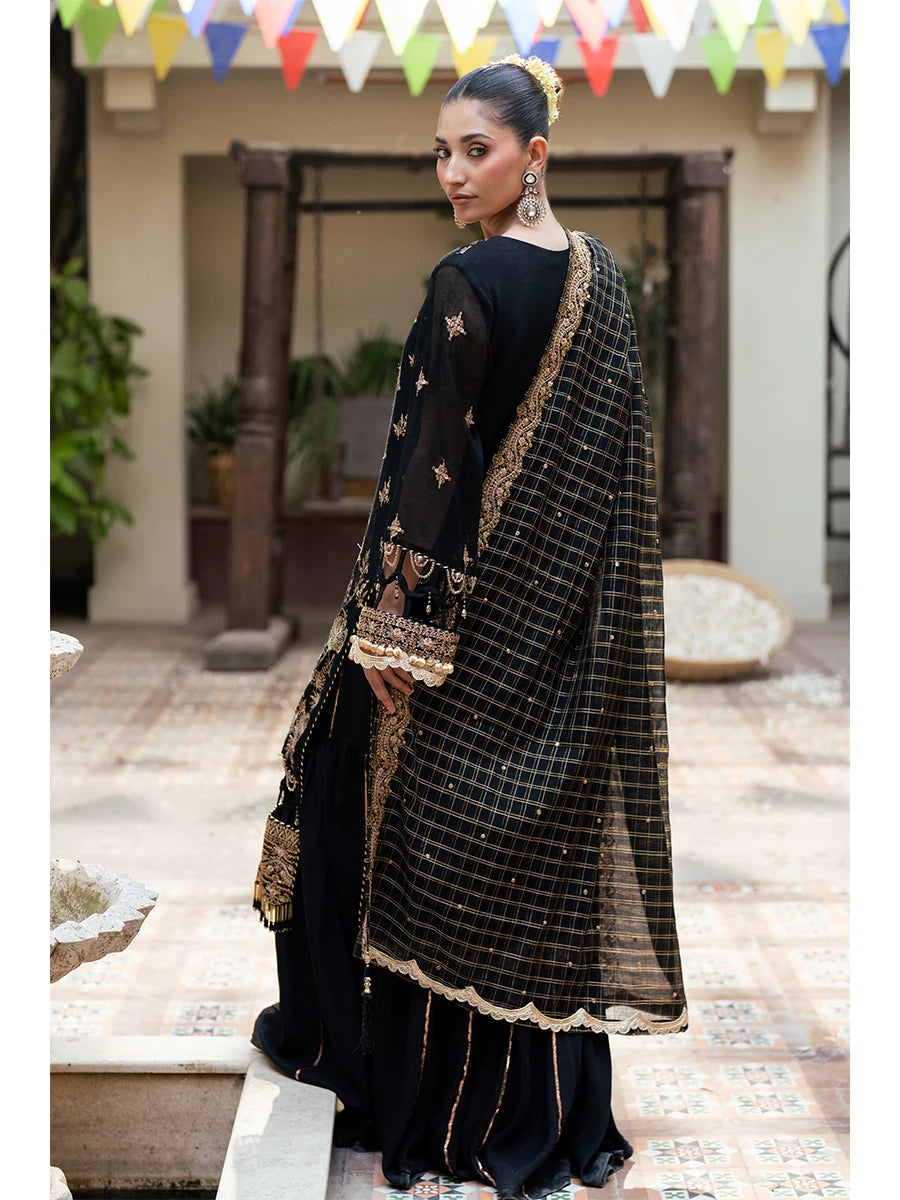 Salitex | Signature Festive Chiffon | SUNW6JI041UT - House Of Hania