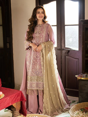 Salitex | Signature Festive Chiffon | SUNW6JI047UT - House Of Hania