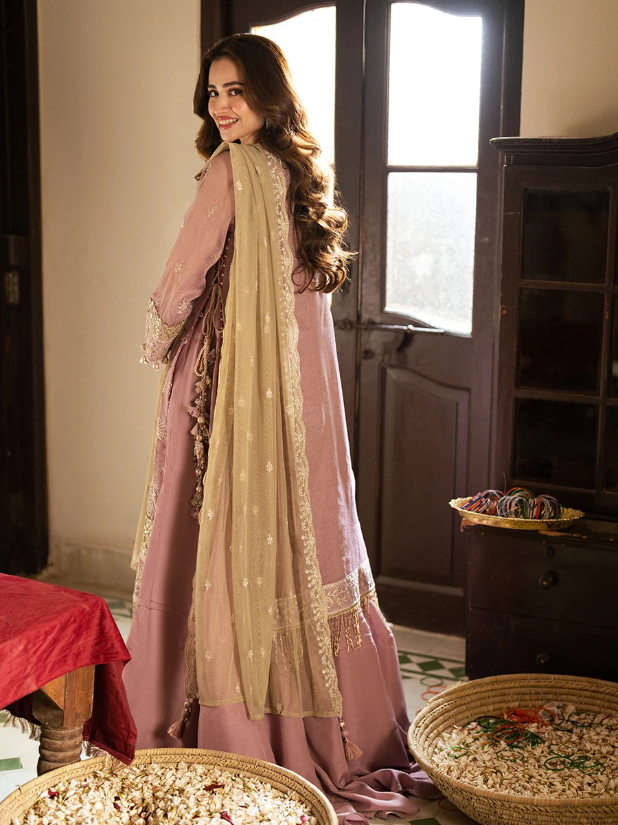 Salitex | Signature Festive Chiffon | SUNW6JI047UT - House Of Hania