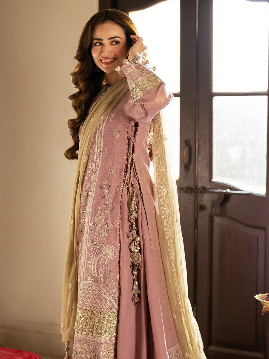 Salitex | Signature Festive Chiffon | SUNW6JI047UT - House Of Hania