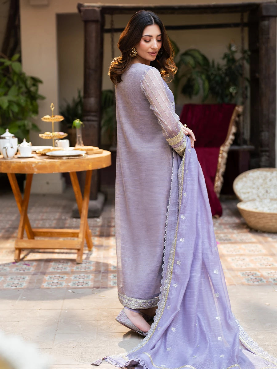 Salitex | Signature Festive Chiffon | SUNW6NO026UT - House Of Hania