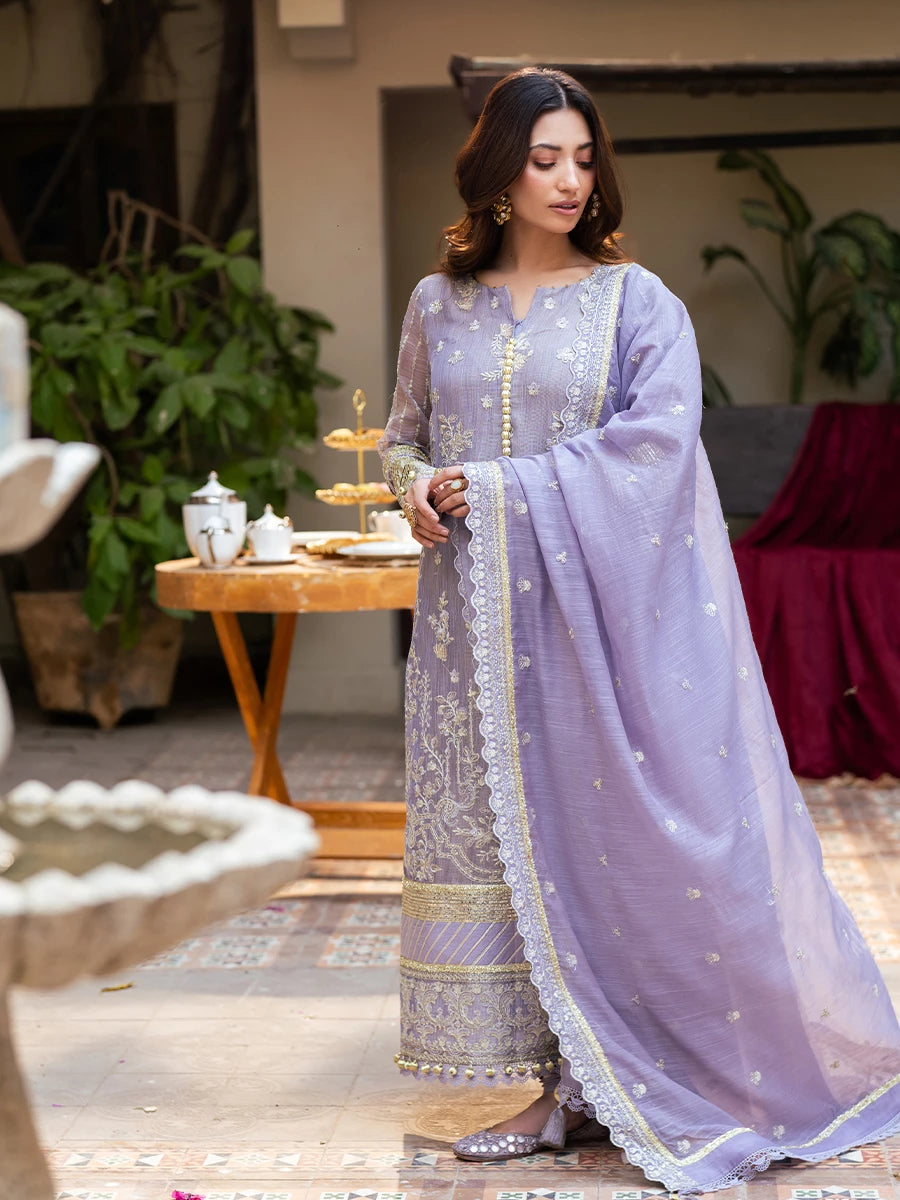 Salitex | Signature Festive Chiffon | SUNW6NO026UT - House Of Hania
