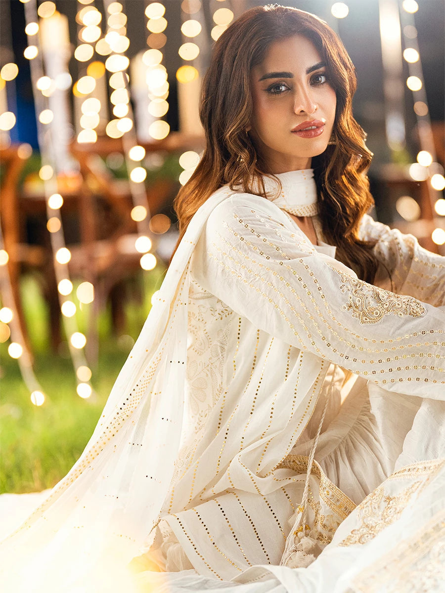 Salitex | Signature Festive Chiffon | UNS25WW003UT - House Of Hania
